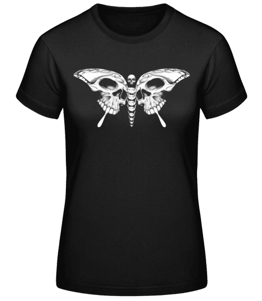 Aperçu: Papillon Mort - T-shirt standard Femme - Noir - Devant