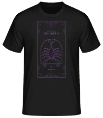 Art Deco Zodiac Sign Scorpio · Men's Basic T-Shirt