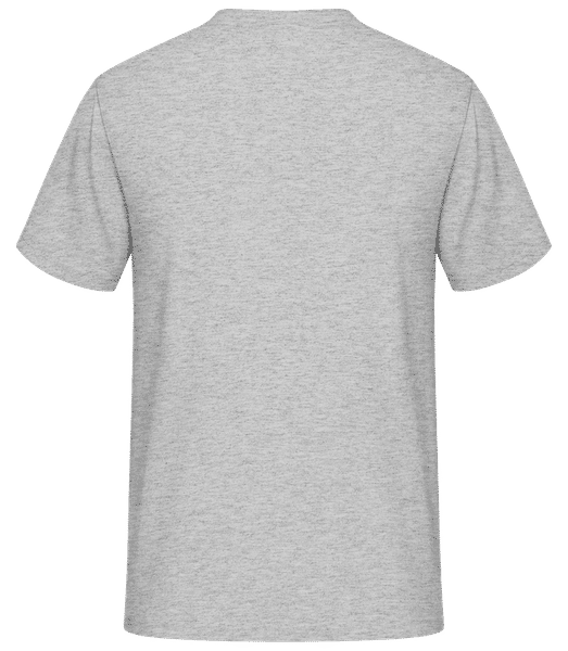 Aperçu: Star Wars - Text Force Hearts - Valentine's Day - Homme T-shirt - Gris chiné - Derrière