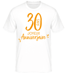 30 Ans Joyeux Anniversaire ·  T-Shirt Shirtinator homme