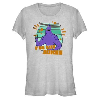 Pixar - Monsters - Tylor Taylor Jokes - Women's T-Shirt - Heather grey - Front