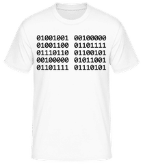 I Love You Code · T-shirt homme B&C