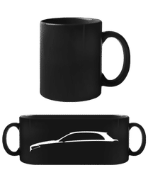 'Mercedes-AMG A 45 (W177)' Silhouette · Schwarze Tasse