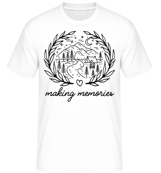 Making Memories -  T-Shirt Shirtinator homme - Blanc - Devant