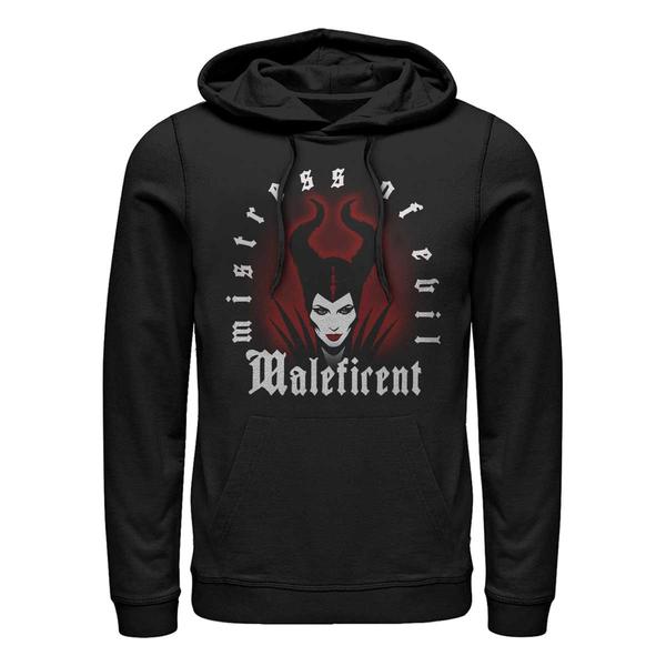 Aperçu: Disney - Maléfique Le Pouvoir du Mal - Maleficent Evil Mistress Mal - Unisex Sweat à capuche - Noir - Devant