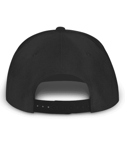 Casquette snapback - Noir - Derrière