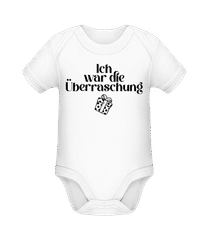 Ich War Die Überraschung · Baby Bio Strampler