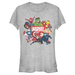 Marvel - Avengers - Avengers Group Retro - Femme T-shirt