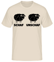 Schaf Unschaf · Männer Basic T-Shirt