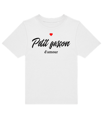 Petit Garçon D'amour - T-shirt homme B&C - Blanc - Devant