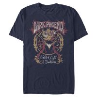 Marvel - X-Men - Dark Phoenix Phoenix Rising - Men's T-Shirt - Navy - Front