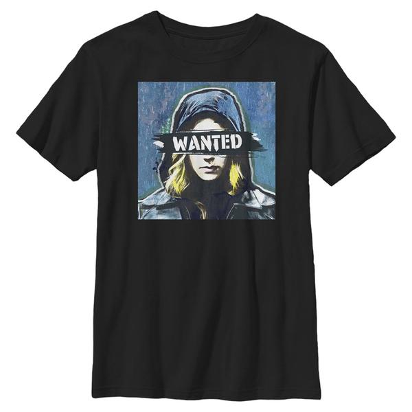 Aperçu: Marvel - Falcon et le soldat de l'hiver - Sharon Carter Wanted - Enfant T-shirt - Noir - Devant