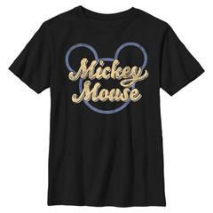 Disney Classics - Mickey Mouse - Mickey Script - Kids T-Shirt