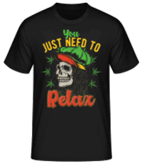 You Just Need To Relax - T-shirt standard Homme - Noir - Devant