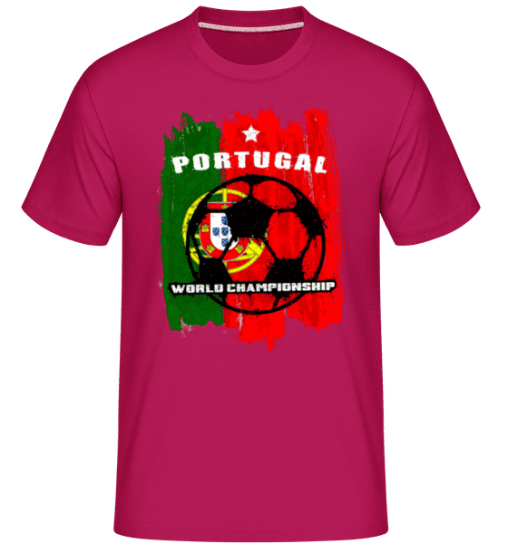Preview: Portugal World Championship -  Shirtinator Men's T-Shirt - Magenta - Front
