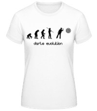 Darts Evolution - T-shirt standard Femme - Blanc - Devant