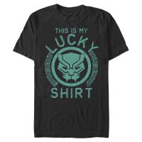 Marvel - Black Panther Lucky Panther - Men's T-Shirt - Black - Front