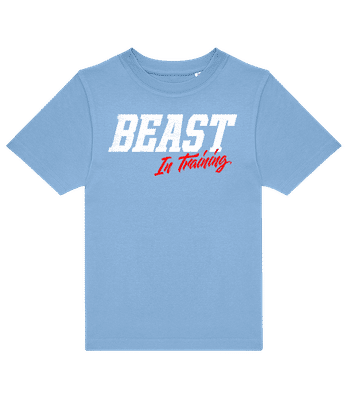 Beast In Training - Camiseta niño B&C - Azul claro - delante