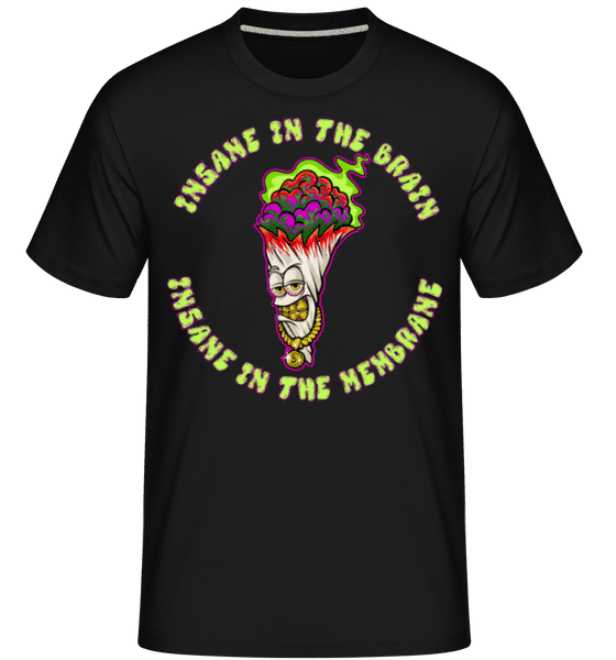 Aperçu: Insane In The Brain -  T-Shirt Shirtinator homme - Noir - Devant