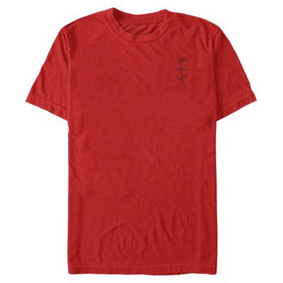 Disney - Sleeping Beauty - Rose Enchanted Line - Homme T-shirt - Rouge - Devant