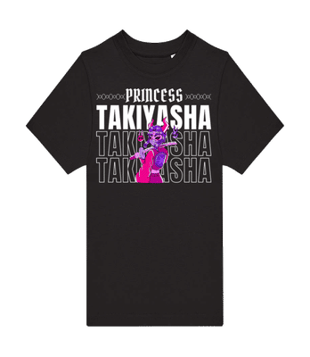 Takiyasha - Kinder T-Shirt B&C - Schwarz - Vorne