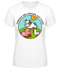 Animals Are Friends Not Food · T-shirt standard Femme