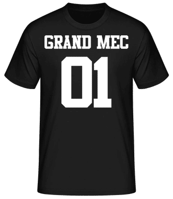 Grand Mec - T-shirt standard Homme - Noir - Devant