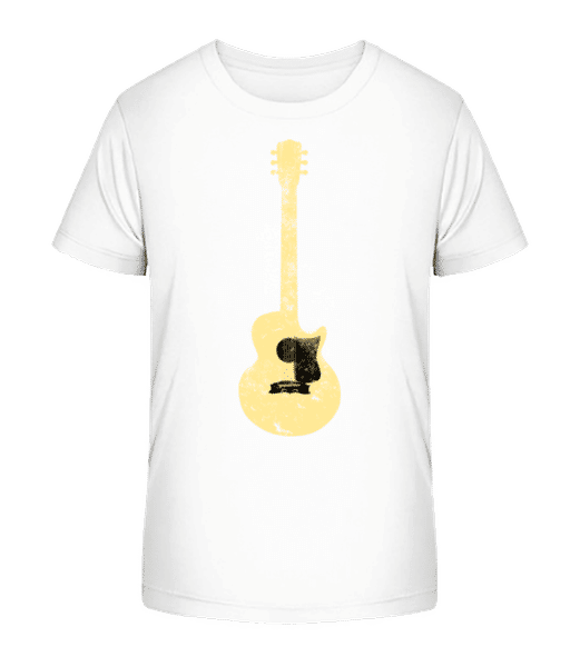 Aperçu: Guitare Transparente - T-shirt bio Enfant Stanley Stella 2.0 - Blanc - Devant