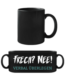 Verbal Ueberlegen · Schwarze Tasse