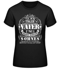 Ich Bin Stolzer Vater Weiß · Frauen T-Shirt B&C