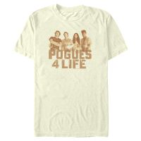 Netflix - Outer Banks - Skupina Pogues 4 Life - Men's T-Shirt - Cream - Front