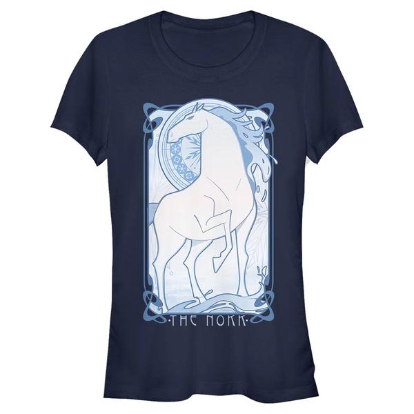 Preview: Disney - Frozen - Nokk Nouveau - Women's T-Shirt - Navy - Front