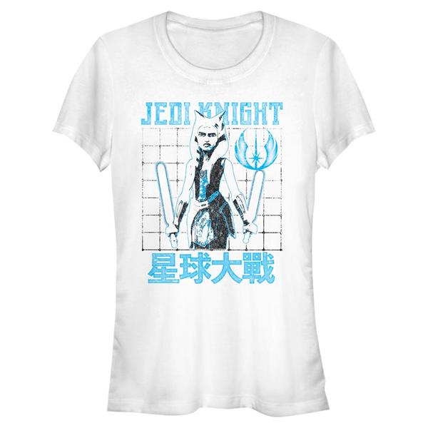 Aperçu: Star Wars - The Clone Wars - Ahsoka Tanos Tanto - Femme T-shirt - Blanc - Devant