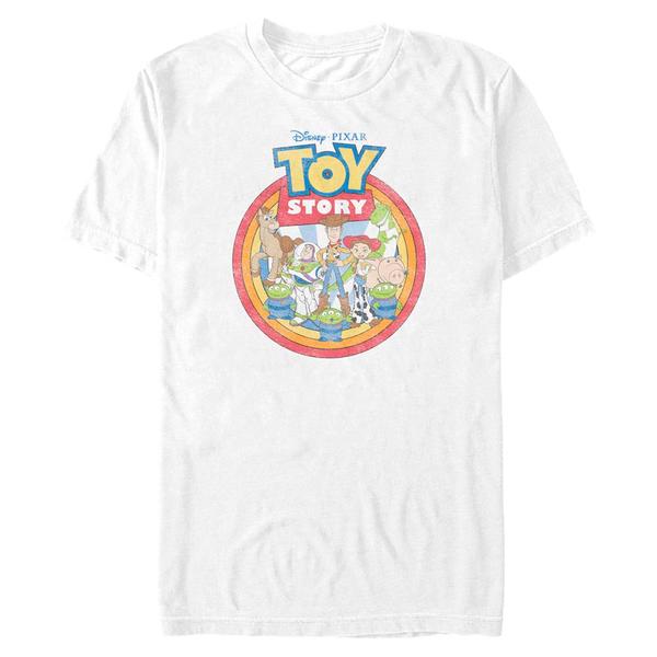 Preview: Pixar - Toy Story - Group Shot Group Toys - Men's T-Shirt - White - Front