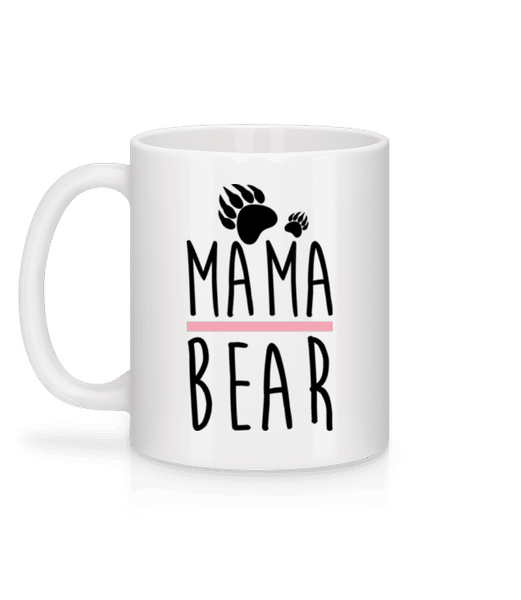 Aperçu: Maman Ours - Mug en céramique blanc - Blanc - Derrière