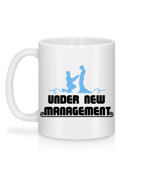 Aperçu: Mariage Under New Management - Mug en céramique blanc - Blanc - Derrière