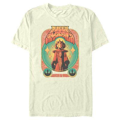 Star Wars - Queen Amidala Amidala Gig - Men's T-Shirt - Cream - Front