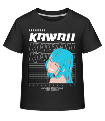 Kawaii - T-shirt shirtinator Enfant - Noir - Devant