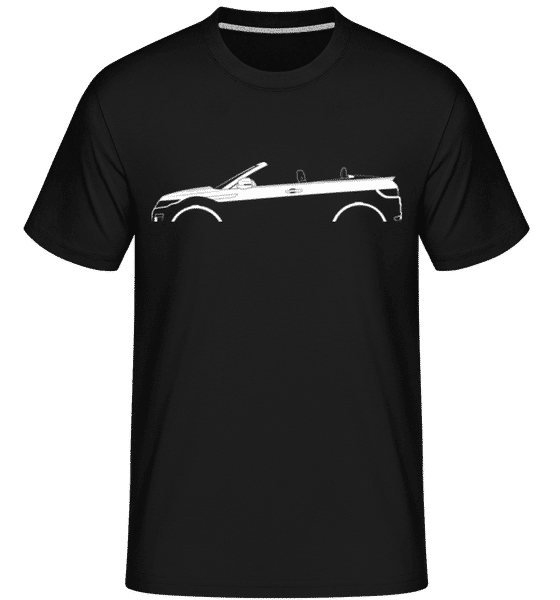 Aperçu: 'Range Rover Evo. Con. 2017' Silhouette -  T-Shirt Shirtinator homme - Noir - Devant