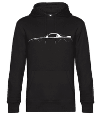 'Mazda RX-7 FD' Silhouette · Männer Standard Hoodie