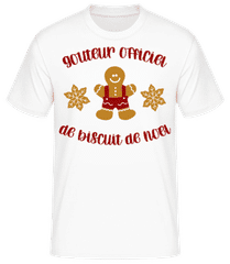 Goûteur Officie De Biscuit De Noël · T-shirt standard Homme