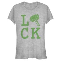 Marvel - Avengers - Thor God of Luck - Women's T-Shirt - Heather grey - Front