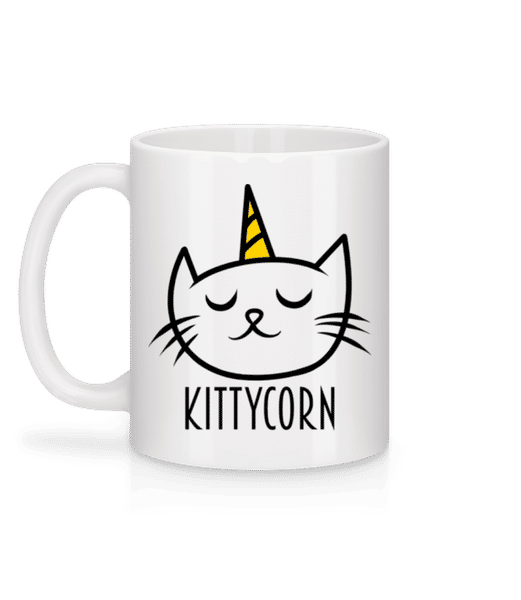 Aperçu: Kittycorn - Mug en céramique blanc - Blanc - Derrière