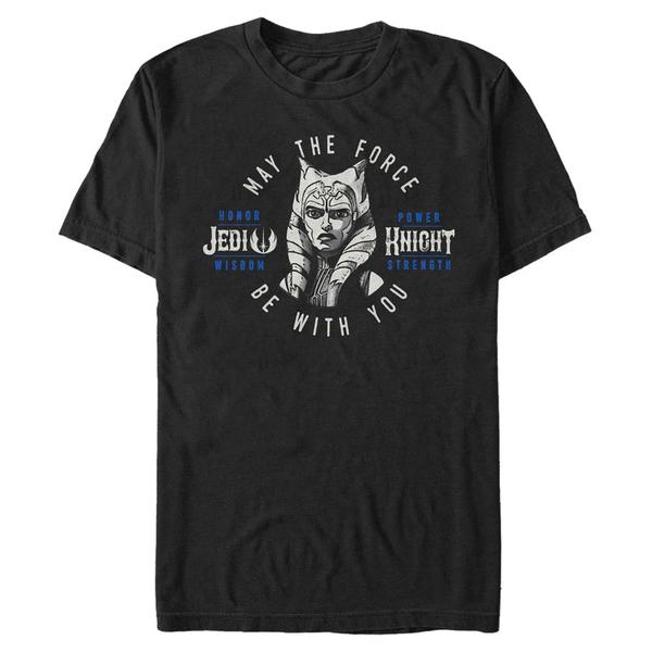 Aperçu: Star Wars - The Clone Wars - Ahsoka The Grey One - Homme T-shirt - Noir - Devant