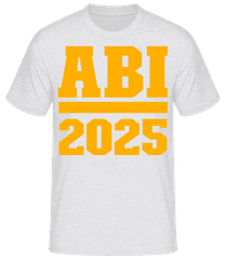 Abi 2025 College Style · Männer Basic T-Shirt