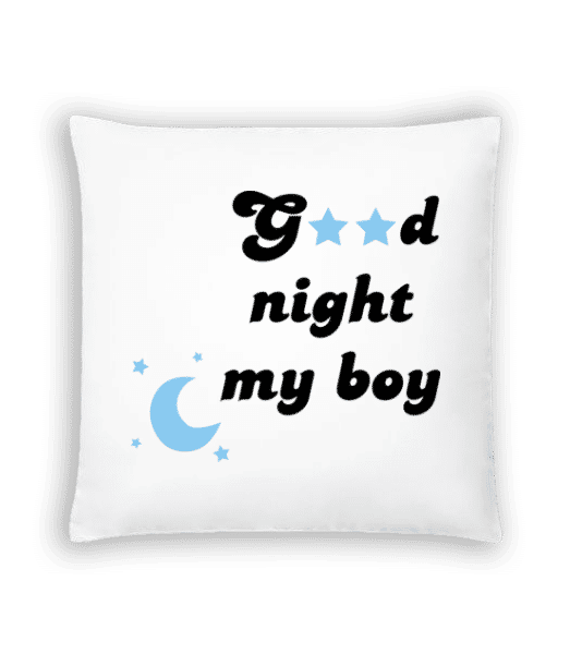 Aperçu: Good Night My Boy - Coussin - Blanc - Devant