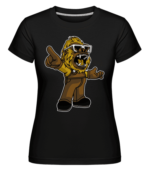 Aperçu: Gorilla Plumber -  T-shirt Shirtinator femme - Noir - Devant