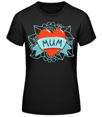 Mum Heart Icon · Dámske basic tričko