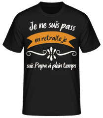 Papa À Plein Temps · T-shirt standard Homme