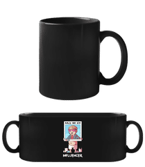 Bald Bin Ich Influencer · Schwarze Tasse